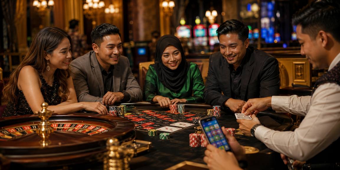 Meja Live Casino dengan Streaming HD